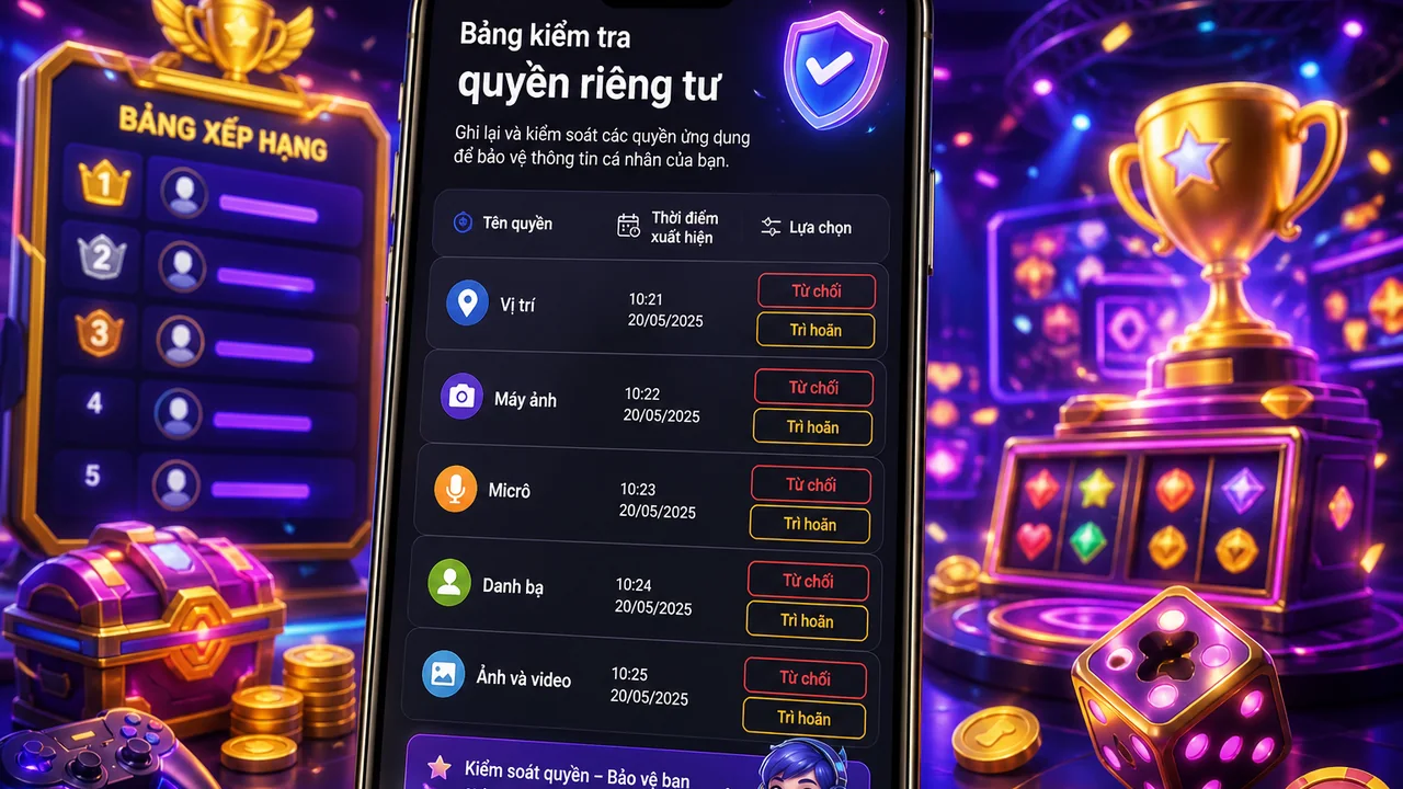 Kiểm tra quyền riêng tư trên điện thoại: đánh giá F8bet và đọc bảng xếp hạng trò chơi