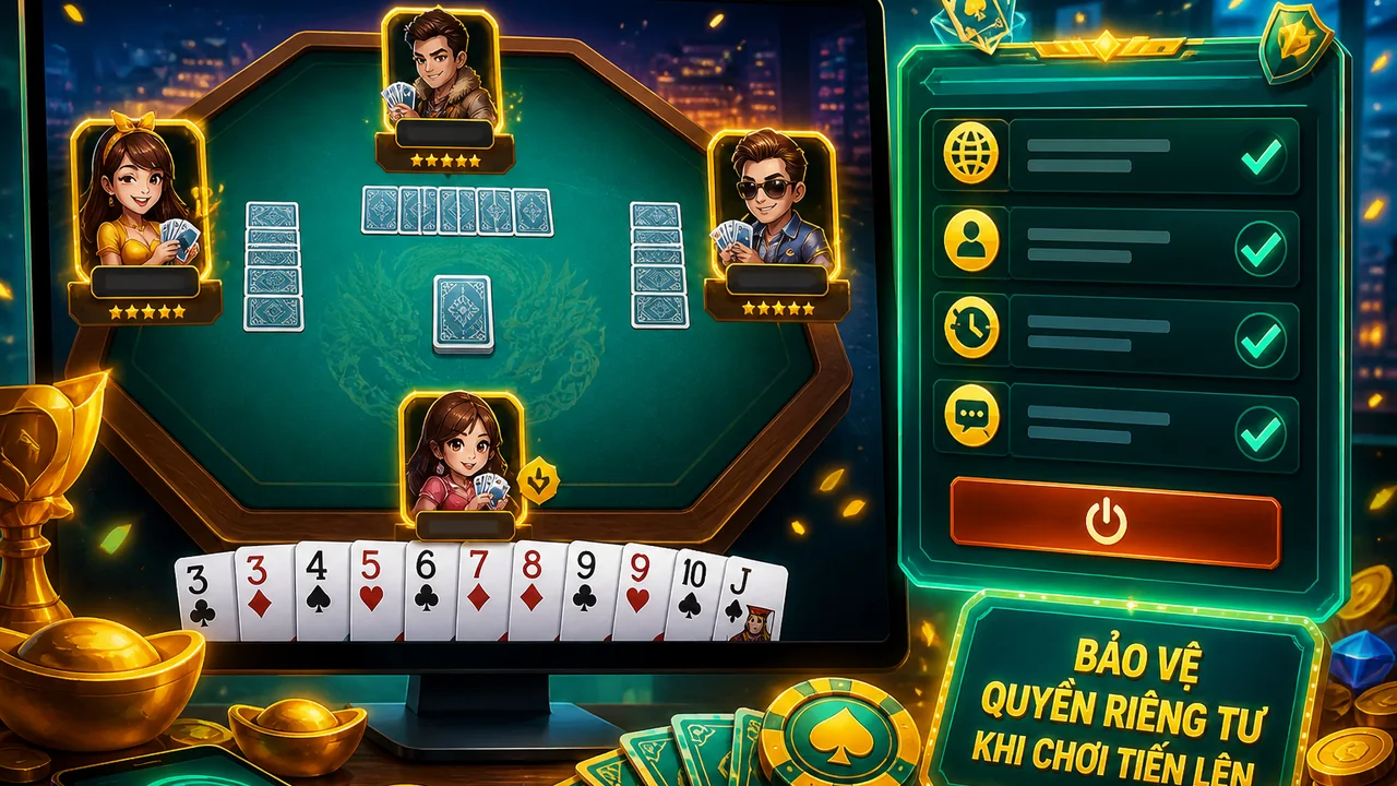 Một ván Tiến Lên đáng tin cậy trông như thế nào? Đánh giá bàn Tiến Lên trực tuyến F8bet về quyền riêng tư