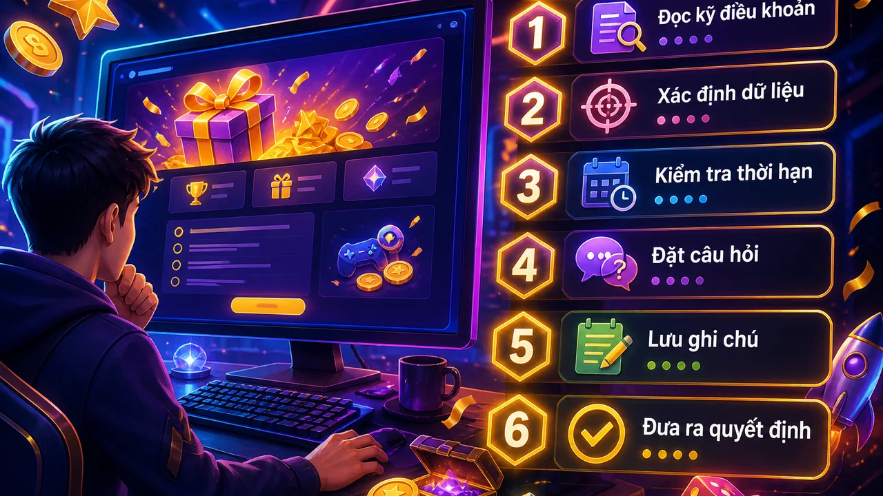 Đọc gì trước khi bấm nhận ưu đãi F8bet: quy trình sáu bước bảo vệ dữ liệu